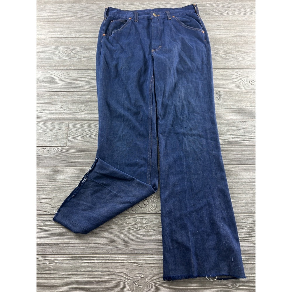 Riders by Lee Boot Cut Flare Jeans Womens Dark Wash Blue Rinse Mid Rise Denim